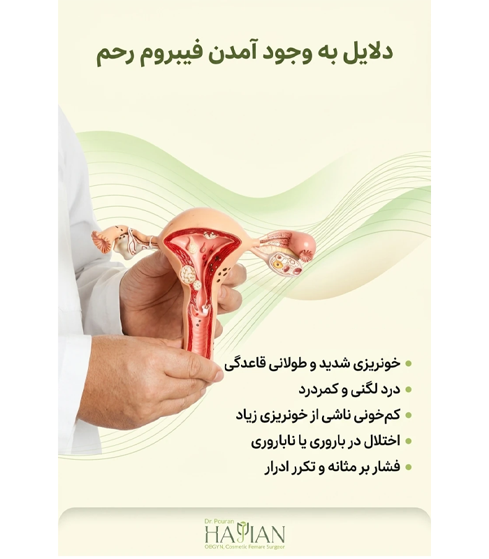 علت فیبروم رحم